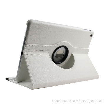 Ultra-thin Leather Case for iPad Air, with Dormancy and Rotating Functions